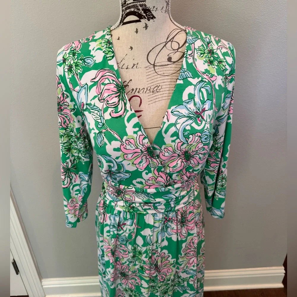 NWT Lilly Pulitzer high-low midi Dress - Picture 6 of 16